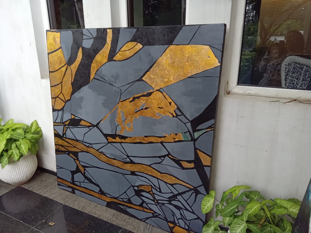 Golden Fractures (Sold)
