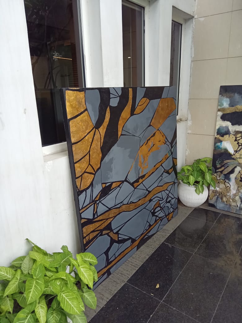 Golden Fractures (Sold)