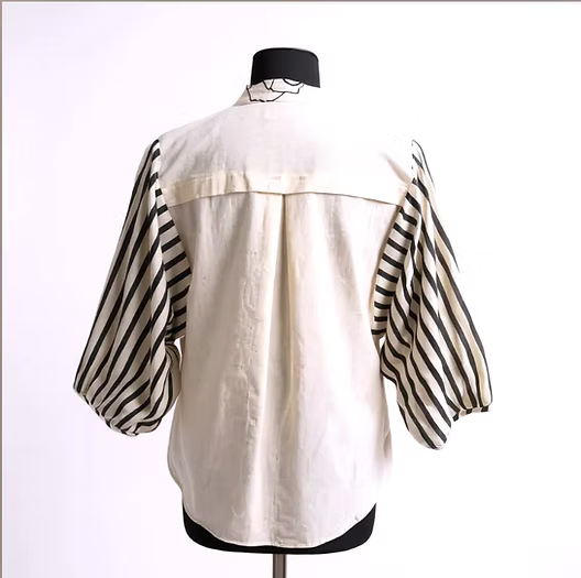 Monochrome Bloom Shirt