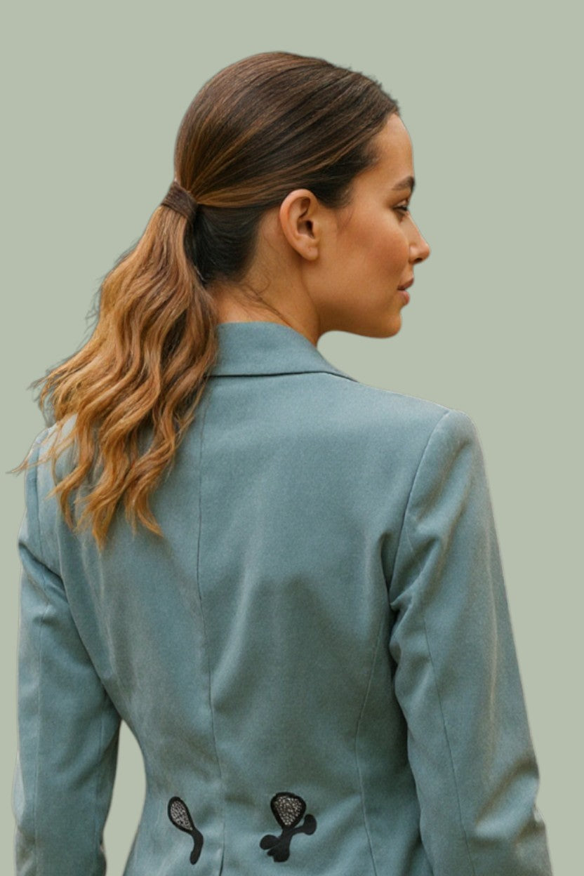 Game Set Velvet Jacket